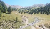 Trail Walking Les Orres - lac sainte marguerite montee par la piste redescente par la cabane d eyssalette - Photo 13