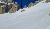 Percorso Sci alpinismo Puy-Saint-André - rocher bouchard pente nord est  de crête de bressiere - Photo 3