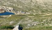 Tour Wandern Saint-Sorlin-d'Arves - Col Nord des lacs Lacs Bramant et Blanc Refuge Etendard trace réelle - Photo 1