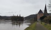 Tocht Stappen Yvoir - GODINNE ... par l'écluse de Rivière et le pont de Rouillon. - Photo 1