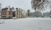 Trail Walking Ballancourt-sur-Essonne - Boucle Ballancourt / essonne sous la neige - Photo 4