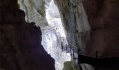 Trail Walking Saint-Christophe - Grottes des Echelles - Photo 12