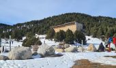 Tocht Sneeuwschoenen La Llagonne - Les Bouillouses.( 66 MT LOUIS ) Pla des Aveillans-barrage des Bouillouses  - Photo 10