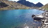 Excursión Senderismo Isola - Isola2000, Lacs rouges et Lac de Combe grosse, Pas du loup - Photo 2