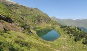 Randonnée Marche Castillon-de-Larboust - lacs vert et bleu en boucle - Photo 2