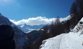 Tocht Ski randonnée Crévoux - 210320 col de Girabeau - Photo 2