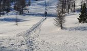 Randonnée Raquettes à neige Vars - Fontbonne Cabane de l'Écuelle Refuge Napoléon  - Photo 5