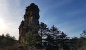 Excursión Senderismo Saint-Étienne-de-Gourgas - Forêt de Parlatges - Roc de l'Eglise - Photo 10