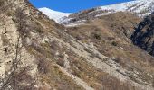 Trail Snowshoes Saint-Dalmas-le-Selvage - Tête de Vinaigre  - Photo 1
