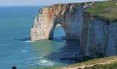 Tocht Stappen Étretat - Falaise d'Etretat - Photo 4