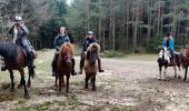 Trail Horseback riding Mollkirch - 2021-04-11 Picnic CVA Jaegertaennel - Photo 2