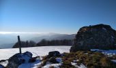 Tour Schneeschuhwandern Oberburbach - Sortie raquettes Hundsruck Belacker - Photo 2