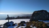 Tocht Sneeuwschoenen Bourbach-le-Haut - Sortie raquettes Hundsruck Belacker - Photo 2