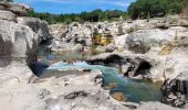 Trail Walking La Roque-sur-Cèze - les cascades du Sautadet - Photo 11