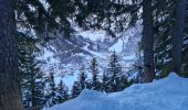 Tour Schneeschuhwandern Pralognan-la-Vanoise - Pralognan: La Corniche 8 - Photo 11