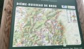 Percorso Marcia Dième - Dième : Le ruisseau de Brou (12 km - D. 455 m) - Photo 1
