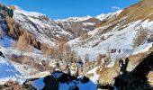 Tour Schneeschuhwandern Orcières - Saut du Laire - Cabane de Basset - Photo 1
