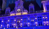 Tocht Stappen Parijs - Illumination parisiennes Session 1 - Photo 2