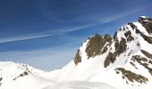 Trail Touring skiing Saint-Colomban-des-Villards - col des Balmettes et descente dans la combe rousse  - Photo 4