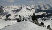 Tour Schneeschuhwandern Le Grand-Bornand - le roc des tours - Photo 1