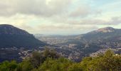 Randonnée Marche La Valette-du-Var - Tourris - Source ripelle - Mont combe - Barrage - Olivières - Carriere aux fourmis - Grottes de sable - Chateau de Tourris - Photo 19