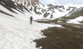 Trail Touring skiing Valloire - Tricotage pic blanc du Galibier, petit Galibier ouest.. - Photo 6