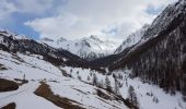 Excursión Raquetas de nieve Ceillac - les balcons du cristillan - Photo 1