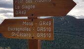 Trail Walking Saint-Cézaire-sur-Siagne - Chapelle Saturnin et bord de Siagne - Photo 4