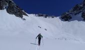 Trail Touring skiing Saint-Colomban-des-Villards - sous la Pyramide, le Pic de l'agnelin, breche du lieutenant - Photo 3