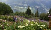 Excursión Senderismo Les Contamines-Montjoie - Refuge de Tré la tête et Mauvais Pas 5.7.22 - Photo 2