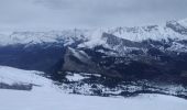 Excursión Esquí de fondo Le Dévoluy - col sou la tête d'oriol et crête de la clape - Photo 1