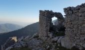 Randonnée Marche Duranus - Cime de Roccassièra (1501m) et ruines de Rocca Sparviera - Photo 3