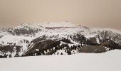 Randonnée Raquettes à neige Roubion - cretes du countet AR - Photo 6