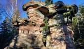 Tocht Stappen Lutzelhouse - Lutzelhouse - place des musiciens - sculptures - grotte du loup - cascade de Soulzbach - Porte de pierre - Photo 11