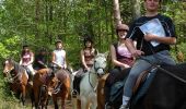 Trail Horseback riding Saint-Jacques-d'Ambur -  ORCIVAL / SAINT JACQUES D'AMBUR 34kms - Photo 1