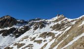 Tour Schneeschuhwandern Belvédère - Mont Clapier  - Photo 11