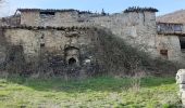 Randonnée Marche Le Brusquet - LE MOUSTEIRET. Ruine Chalvet .Col de l Escuichiere . Le Villard o m s  - Photo 11