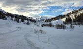 Tour Schneeschuhwandern Vars - Fontbonne - Col de Vars A/R - Photo 7