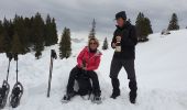Excursión Raquetas de nieve Divonne-les-Bains - La Dole alt 1676m en raquette - Photo 10
