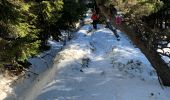 Trail Touring skiing Saint-Front - 2022 01 RANDONNÉE EN MÉZENC : descente vers Estaples puis La Croix Pecata, roche pointu, les dents du diable, traversée du Lignon. - Photo 7