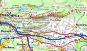 Tour Wandern Saint-Marc-Jaumegarde - Traversée de la Ste Victoire de Bimont à Pourrrières  D+ 950m - Photo 1