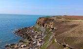 Trail Walking Tardinghen - parking du chapelet  - batterie todt, via campagne, retour par les falaises - Photo 15