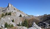 Trail Walking Méolans-Revel - Boucle Col des Terres Blanches - Croix Chateau Renard 20/09/19 - Photo 5