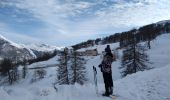 Tour Schneeschuhwandern La Condamine-Châtelard - raquettes Ste Anne la Condamine - Photo 6