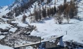 Percorso Sci alpinismo Molines-en-Queyras - pointe de sagnes longues  - Photo 12