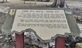 Tour Zu Fuß Regionalverwaltung Mateh Jehuda - יער הנשיא - שחור - Photo 4