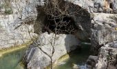 Trail Walking Notre-Dame-de-Londres - le ravin des arcs a l envers depuis les marmites jusqu aux arches - Photo 13