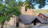 Tour Wandern Crots - dans le boscodon avec les moines, l'ours, les dames et le ministre via belv aiguillas, cirque bragousse et l abbaye - Photo 5