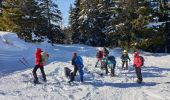 Randonnée Raquettes à neige Les Rousses - Noirmont et mont Sala Suisse - Photo 1