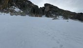 Tocht Sneeuwschoenen Isola - Cime de Tavels  - Photo 15